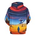 thumbnail image 3 of Cosmic Swirl Desert Explorer Men's Women New Sweatshirt Hoodie Men's Plus Size Sweatshirt Hooded Sweatshirt 3d Printed Street Men's Cloth, 3 of 6