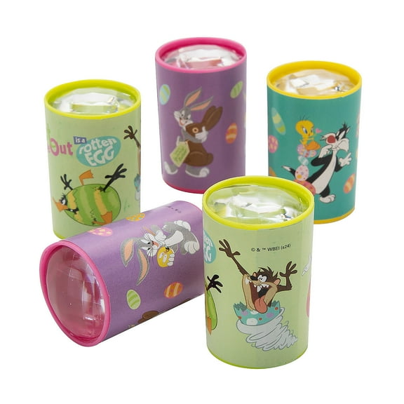 1 3/4" Bulk 48 Pieces Mini Easter Looney Tunes Characters Mini Prisms