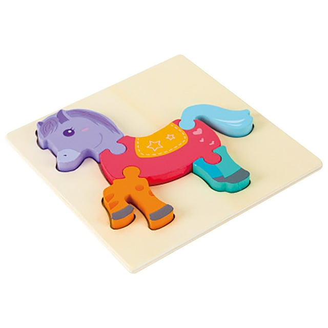 商品标题 :Wooden Shape Sorter Puzzle with Counting Rings, 3D Stacking Blocks for Early Learning, Color Recognition And Fine Motor Skills Development