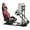 Black,Black+Red, variant on Game Chair Enhanced and stable racing wheel cockpit, compatible with Fanatec, PXN, Thrustmaster, and Logitech adjustable driving simulators, excluding handbrake, pedals, and monitor,Reclining Game Ch