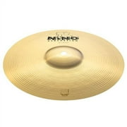 Brass Cymbals with Straps, Handheld 10" Pair — for Classroom Music, (NINO-BR25)