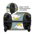 thumbnail image 5 of Wukai Cute Farm Birds Elastic Luggage Cover: Personalized Protection for Your Suitcase - Fits 19~29-inch, Washable & Durable Travel Companion-Small, 5 of 8