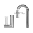 thumbnail image 3 of S SERENABLE Aquarium Lily Pipe Easy Setup Stainless Steel Sturdy Lightweight Outflow Set 16 Outlet Remove Oil, 3 of 9