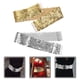 thumbnail image 3 of GOOHOCHY Cinturón ancho de lentejuelas para mujer, 2 unidades, elástico con purpurina brillante, para vestidos, bailes, decoración de fiestas de carnaval., 3 of 7