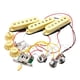 thumbnail image 2 of Juego de pastillas de guitarra, pastilla de puente, pastilla pasiva, piezas de mástil de puente de guitarra eléctrica,, 2 of 9