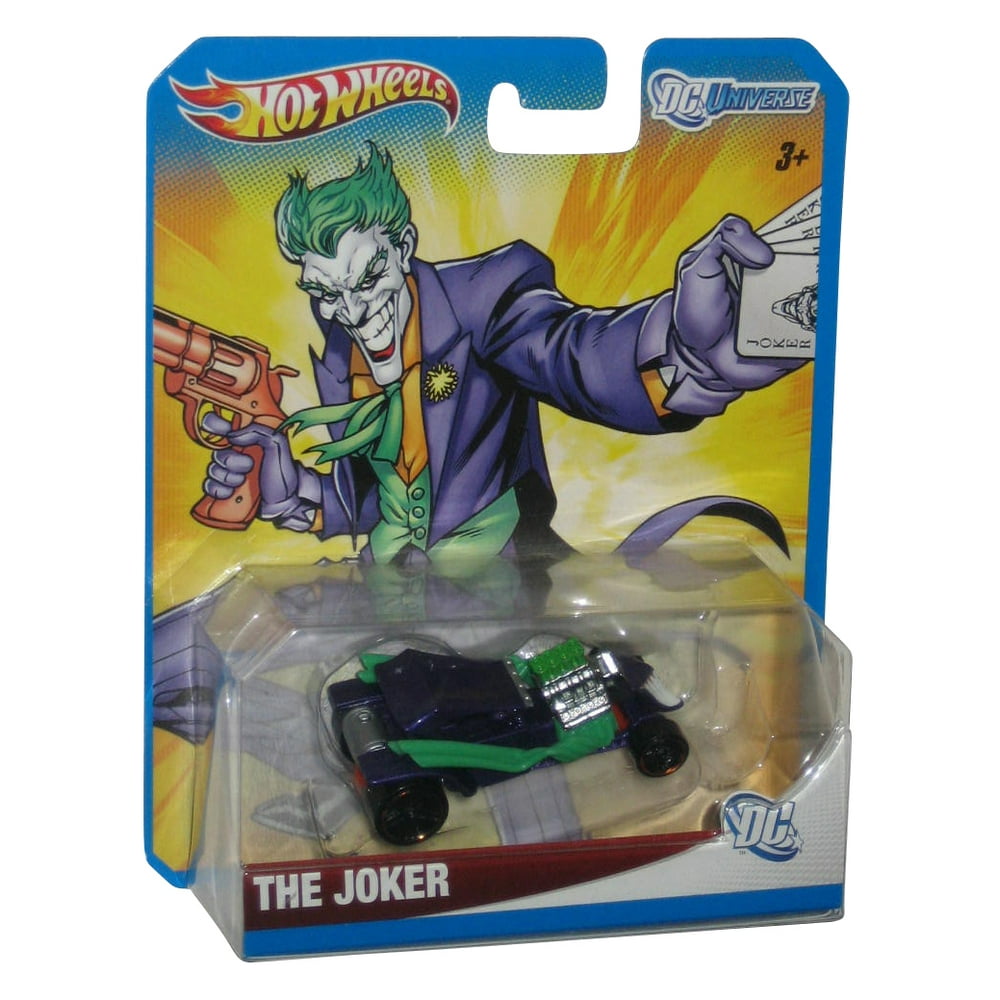 DC Universe Hot Wheels Batman The Joker (2012) Mattel 164 Toy Car