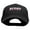 Black, variant on Rugby Word Embroidered Low Profile Structured Cap - Grey OSFM