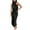 B-Black, variant on Kcodviy Women's Summer Long formal Winter Cocktail Dresses for Women Evening Party Satin Dress Mock Neck Wedding Gown Low Back Sleeveless Side Slit Flowy Maxi Tank Dresses