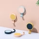 thumbnail image 4 of Injueey Paquete de 3 Perchas Portátiles Gancho Autoadhesivo Giratorio de 360 ​​Grados Amarillo Almacenamiento y organización del hogar Amarillo, 4 of 6