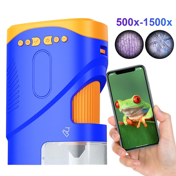 Mini Microscopio Eléctrico para 1000X Pantalla LCD 2 0 Pulgadas 1080P