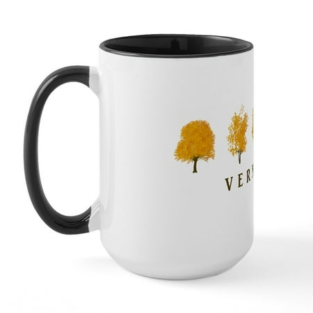 

CafePress - Autumn Trees Vermont Large Mug - 15 oz Ceramic Large Mug
