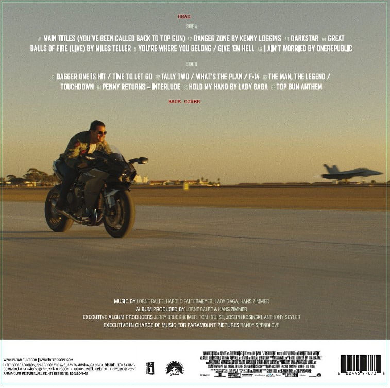 Various - Top Gun: Maverick Soundtrack - CD