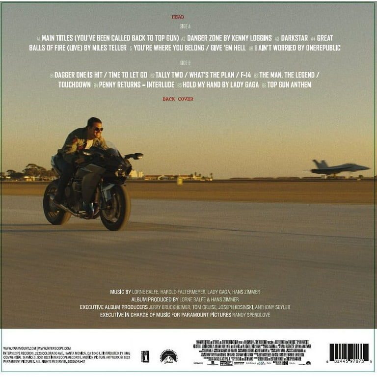Top Gun: Maverick (music From Motion Picture) / Va Vinyl  Top Gun: Maverick  (music From Motion Picture) / Va - Vinyl