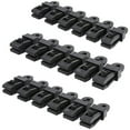 thumbnail image 6 of Tarp Clips Heavy Duty, 10Pcs Adjustable Clamps with Teeth Design, Waterproof,Windproof for Camping,Tent,Canopy Securement, 6 of 8