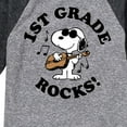 thumbnail image 3 of Peanuts - 1st Grade Rocks - Toddler And Youth Raglan Graphic T-Shirt, 3 of 5