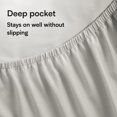 thumbnail image 2 of Niagara Sleep Solution King Waterproof Mattress Protector Jersey Knit Deep Pocket 78x80, 2 of 5