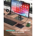 thumbnail image 2 of Multi-Touch Trackpad, Tempered Glass Surface with High Precision Navigation, Ultra Slim Aluminum USB Wired Touchpad Mouse for Windows 10/11 Desktop/Laptop/Notebook Computer PC, 2 of 7