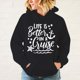 thumbnail image 3 of Nueva moda La vida es mejor en un crucero Sudadera con capucha estampada Unisex Otoño e Invierno Sudadera deportiva suelta Sudadera con capucha Casual Top, 3 of 4