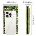 thumbnail image 4 of GAEKEAO Slim Wallet for Women RFID Blocking long Ladies Bifold Card Holder with Zipper Coin Pocket and Multiple Card Slots, 4 of 8