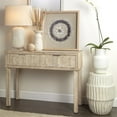 thumbnail image 2 of Eden Home 2-drawer Transitional Wood Console Table in Gray Washed, 2 of 4