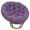 Grape, variant on Blazing Needles 48-inch Solid Papasan Cushion