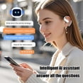 thumbnail image 6 of True Wireless Bluetooth 5.4 Earbuds with Dual Mic Noise Cancellation - Smart Translation In-Ear Earphones for Calls/Music/Gaming, 30H Playtime (Silver)​, 6 of 6
