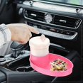 thumbnail image 4 of Car Seat Snack Tray, Portable Cup Holder Plate, Car Seat Cup Holder Snack Tray for Kids, Toddler Car Seat Cup Holder Food Tray, 360 Rotatable Car Seat, 4 of 5
