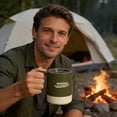 thumbnail image 5 of Portable Outdoor Coffee & Tea Cup with Hanging Handle | Eco-Friendly, Durable Plastic Design for Camping, Hiking, Picnic & Travel, 5 of 5