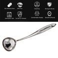 thumbnail image 3 of Utensilios de cocina de acero inoxidable para cocinar, utensilios de cocina para el hogar., 3 of 5