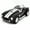 black, variant on 1: 22 Suitable for Shelby AC Cobra Alloy Racing Model Die Casting Toy Car Children's Boy Birthday Gift Series