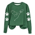 thumbnail image 3 of Neewe Womens Oversized Sweatshirts Hoodies Fleece Crewneck Sweaters MXsual Tops Comfy Fall Fashion Outfits Winter Clothes 2025, 3 of 4
