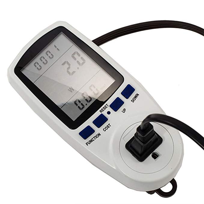 iMeshbean Plugin Power Energy Watt Voltage Amps Meter Electricity