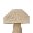 thumbnail image 3 of Liya 18 Inch Table Lamp, Cone Shade, Tapered Base, Off White Texture Finish, 3 of 4