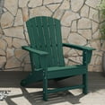 thumbnail image 3 of PIPOPA Outdoor Adirondack Chair set of 2, HDPE All Weather Patio Chair for Deck Backyard Garden, Forest, 3 of 7