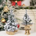thumbnail image 5 of Paquete de 6 Miniárboles de Navidad Artificiales para Mesa, Miniárboles de Navidad para Hacer Tú Mismo, Decoraciones Navideñas para Interiores, 5 of 5