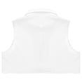 thumbnail image 3 of Kaerm Fake Collar Detachable Dickey Collar Blouse for Men Half Shirt Faux False Collar Joker Shirt Decorative Collar White 39, 3 of 6