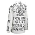 thumbnail image 5 of Father's Day Gift Ideas Would Fight A Bear For You Dad Long Sleeve Blouse Woman Streetwear Casual Shirts Summer Oversize Woman Streetwear Clothing Birthday Present, 5 of 7