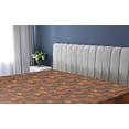 thumbnail image 5 of Ambesonne Africa Themed Fitted Sheet, Pop Art Giraffe Lady, King Size, Burnt Sienna Apricot, 5 of 5