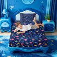 thumbnail image 4 of meiyoeat watercolor Tropical Fish Twin Sheets,Seabed Print Bedding,3-Piece,1 Fitted Sheet and 1 Pillowcase, 4 of 6