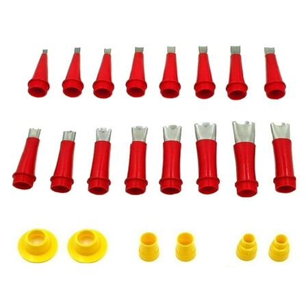 

Hexang Recommend Drill Bits Integrated Rubber Nozzle Tool Kit 2024 New Various Sizes Cartridge Tips Transparent Silicone Covers Silicone Pointed Cartridge Tips
