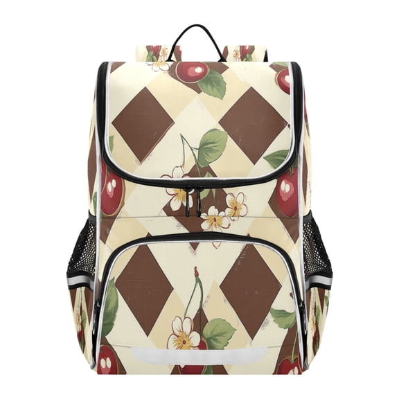 YAZAOO School Backpack Travel Bag Bookbags Bookbags Cherry Blossom Charm Pattern
