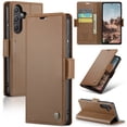 thumbnail image 1 of CaseMe Funda de Cuero para Samsung Galaxy A55 5G con Bloqueo RFID, para Samsung Galaxy A55 5G Funda para Mujer Hombre Tarjetero Cierre Magnético Funda Tipo Folio para Samsung Galaxy A55 5G, 1 of 11