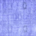 thumbnail image 1 of Ahgly Company Machine Washable Indoor Square Persian Blue Bohemian Area Rugs, 8' Square, 1 of 4