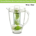 thumbnail image 5 of Eternal Kitchen Fruit Infusion Pitcher 94oz Clear BPA-Free Drink Dispenser, 5 of 5