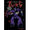 thumbnail image 2 of Junior's Lightyear Emperor Zurg Distressed  Graphic Tee Black X Large, 2 of 3