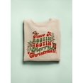 thumbnail image 3 of Rootin' Tootin' Merry Christmas Men's Sweatshirt, 3 of 4