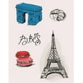 thumbnail image 6 of Gango Home Decor Paris I, II, & III; 3-16x20" Hand-Stretched Art Canvases, 6 of 6