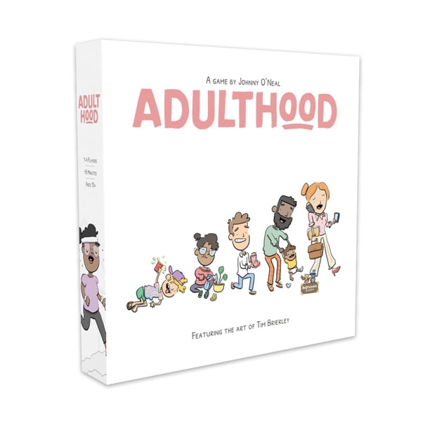 Juego de mesa estratégico Adulthood de Brotherwise Games para 1-4 jugadores, 13+