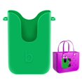 thumbnail image 1 of Soporte De Silicona Para Teléfono Para Bolsas Bogg Accesorio Para Funda De Teléfono Compatible Accesorio Para Bolsa De Playa - Soporte Ideal Para Teléfono Para Bogg Y Bolsas De Playa Similares (Verde), 1 of 5