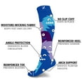 thumbnail image 3 of Holiday Knee High Compression Socks - - Improved Circulation & Support for Men and Women, 3 Pack, 3 of 7